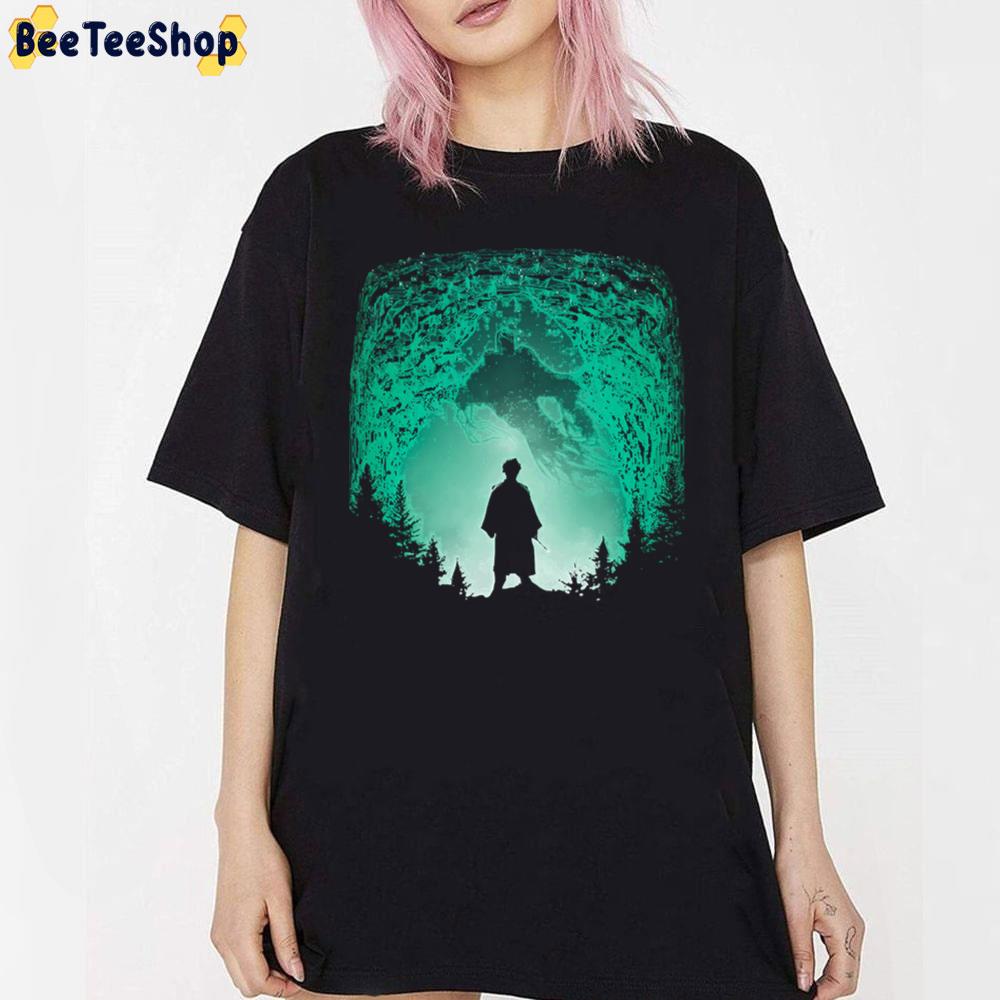 Dark Creature Green Art Unisex T-Shirt Dark Creature Green Art Unisex T-Shirt