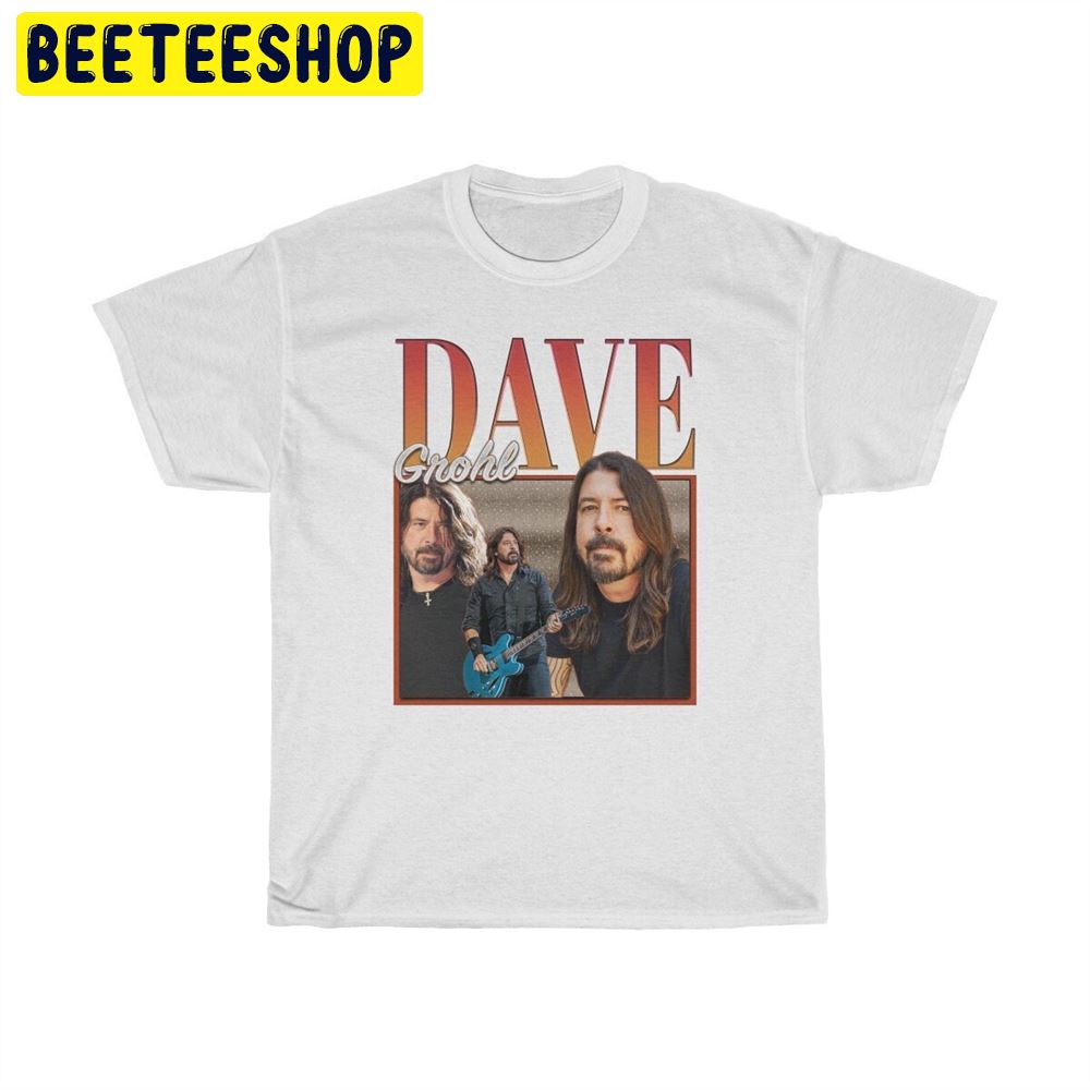 Dave Grohl Homage Retro Vintage Art Unisex T-Shirt Dave Grohl Homage Retro Vintage Art Unisex T-Shirt