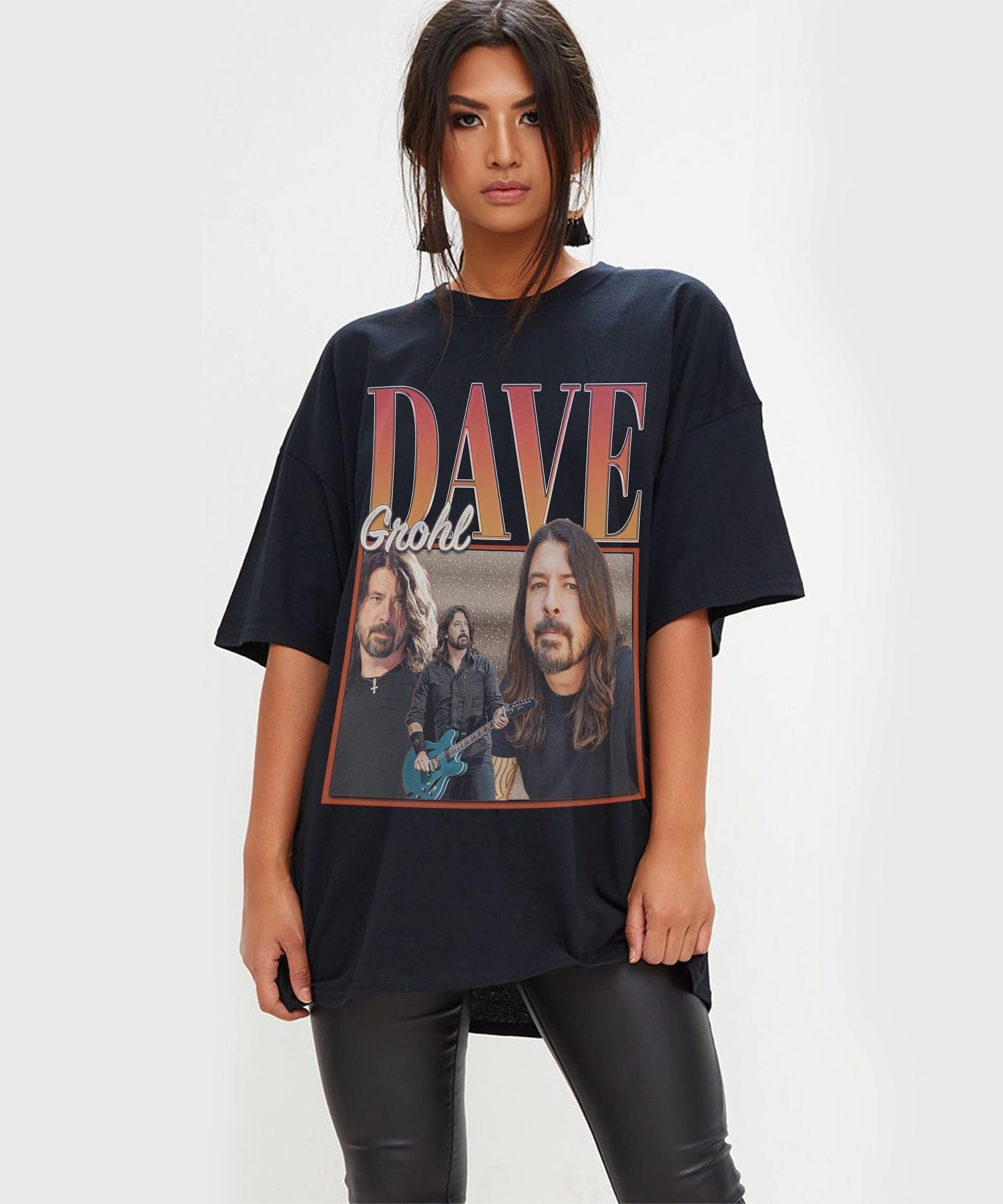 Dave Grohl Homage Retro Vintage Art Unisex T-Shirt Dave Grohl Homage Retro Vintage Art Unisex T-Shirt