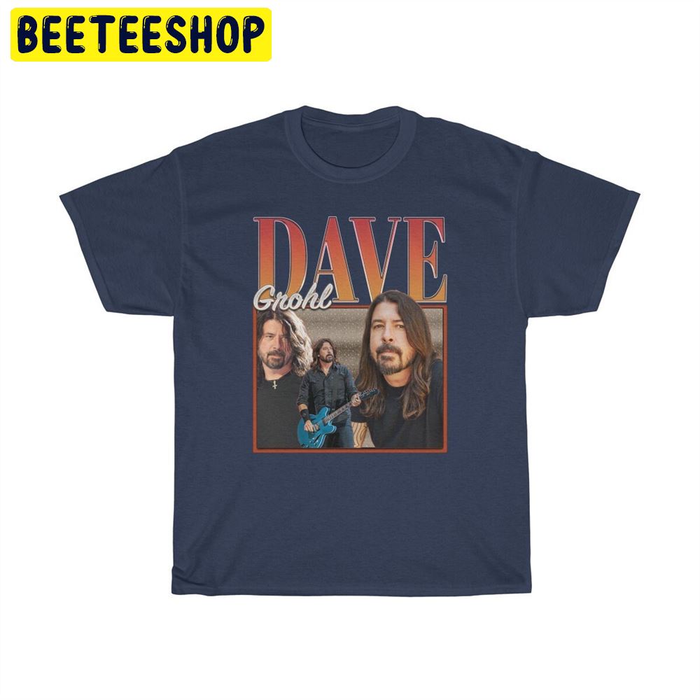 Dave Grohl Homage Retro Vintage Art Unisex T-Shirt Dave Grohl Homage Retro Vintage Art Unisex T-Shirt