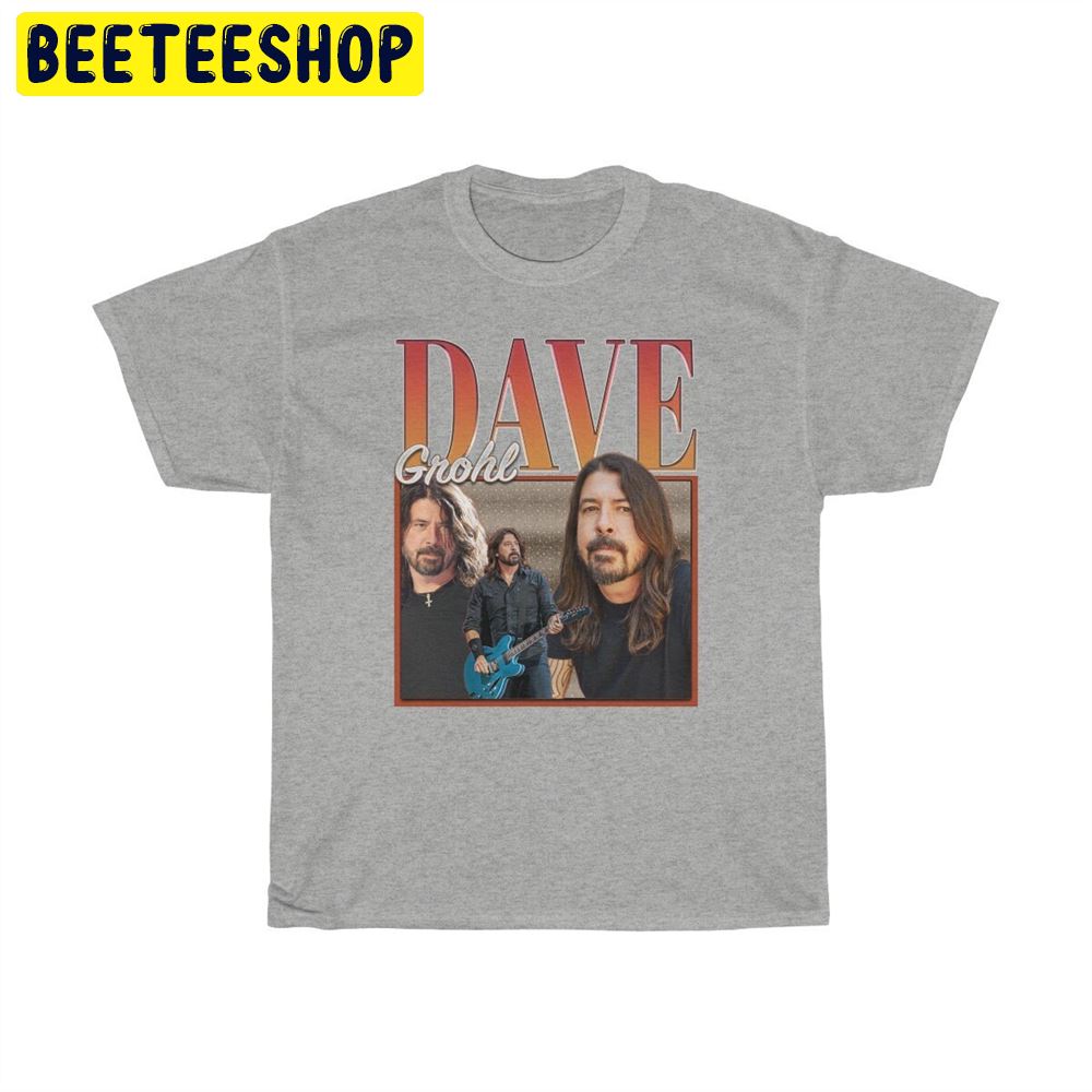 Dave Grohl Homage Retro Vintage Art Unisex T-Shirt Dave Grohl Homage Retro Vintage Art Unisex T-Shirt