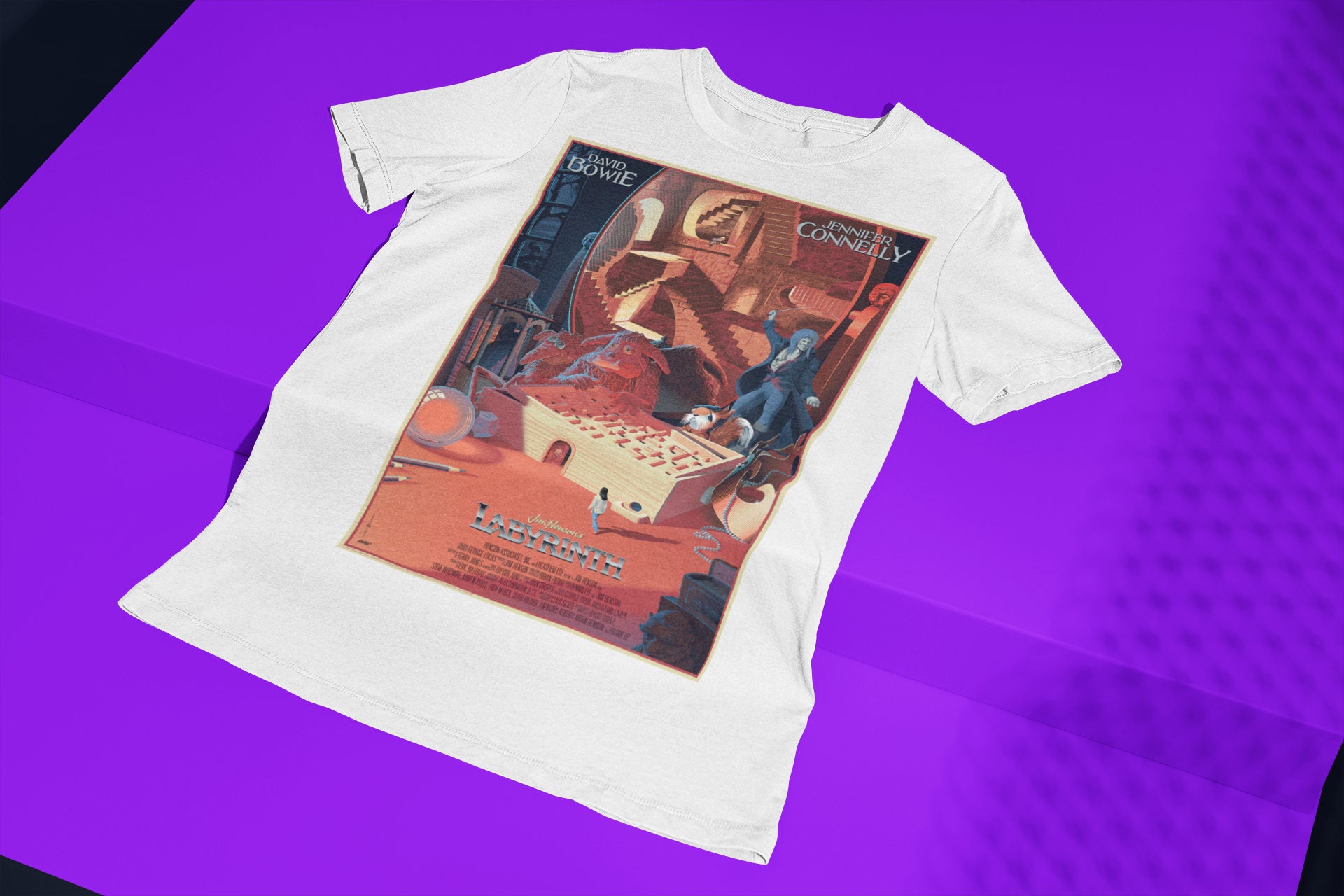 David Bowie Labyrinth Movie Halloween Unisex T-Shirt David Bowie Labyrinth Movie Halloween Unisex T-Shirt