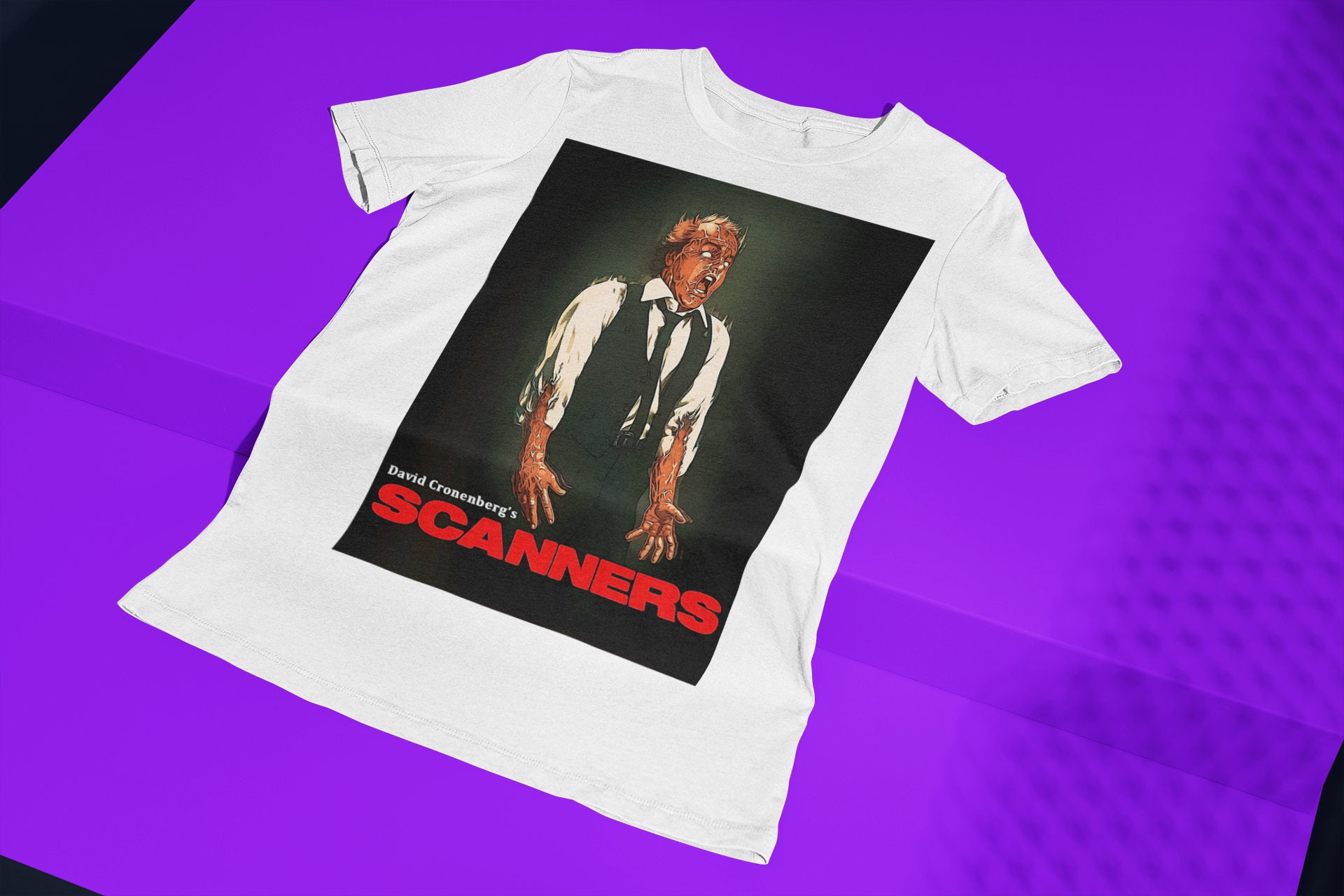 David Cronenberg's Scanners Movie Halloween Unisex T-Shirt David Cronenberg's Scanners Movie Halloween Unisex T-Shirt