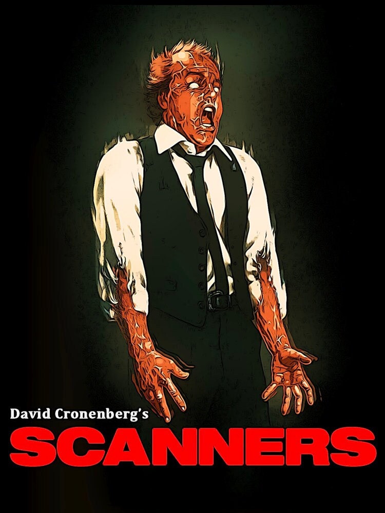 David Cronenberg's Scanners Movie Halloween Unisex T-Shirt David Cronenberg's Scanners Movie Halloween Unisex T-Shirt