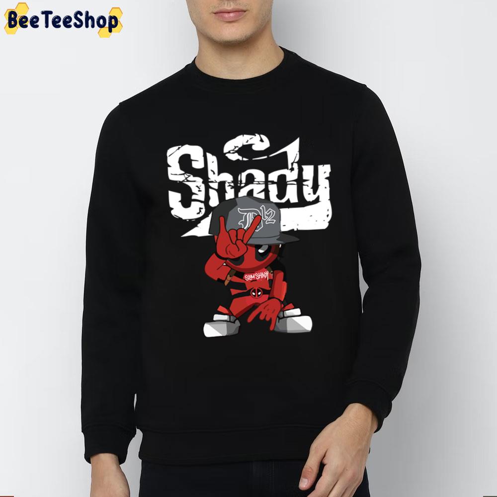 Dealpool Style Slim Shady Eminem Unisex T-Shirt Dealpool Style Slim Shady Eminem Unisex T-Shirt