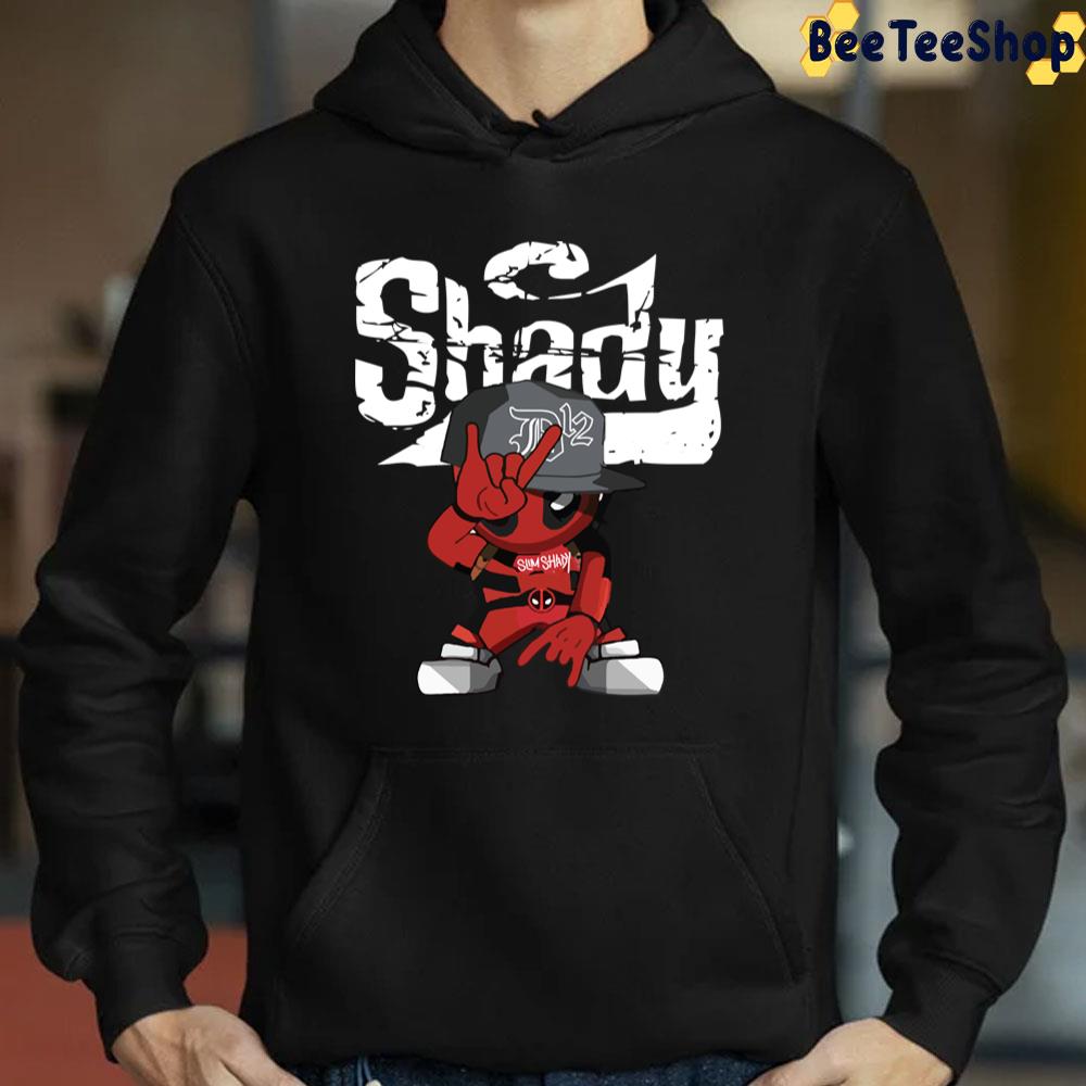 Dealpool Style Slim Shady Eminem Unisex T-Shirt Dealpool Style Slim Shady Eminem Unisex T-Shirt