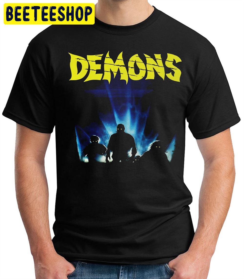 Demons Horror Retro Cult Movie Unisex T-Shirt Demons Horror Retro Cult Movie Unisex T-Shirt