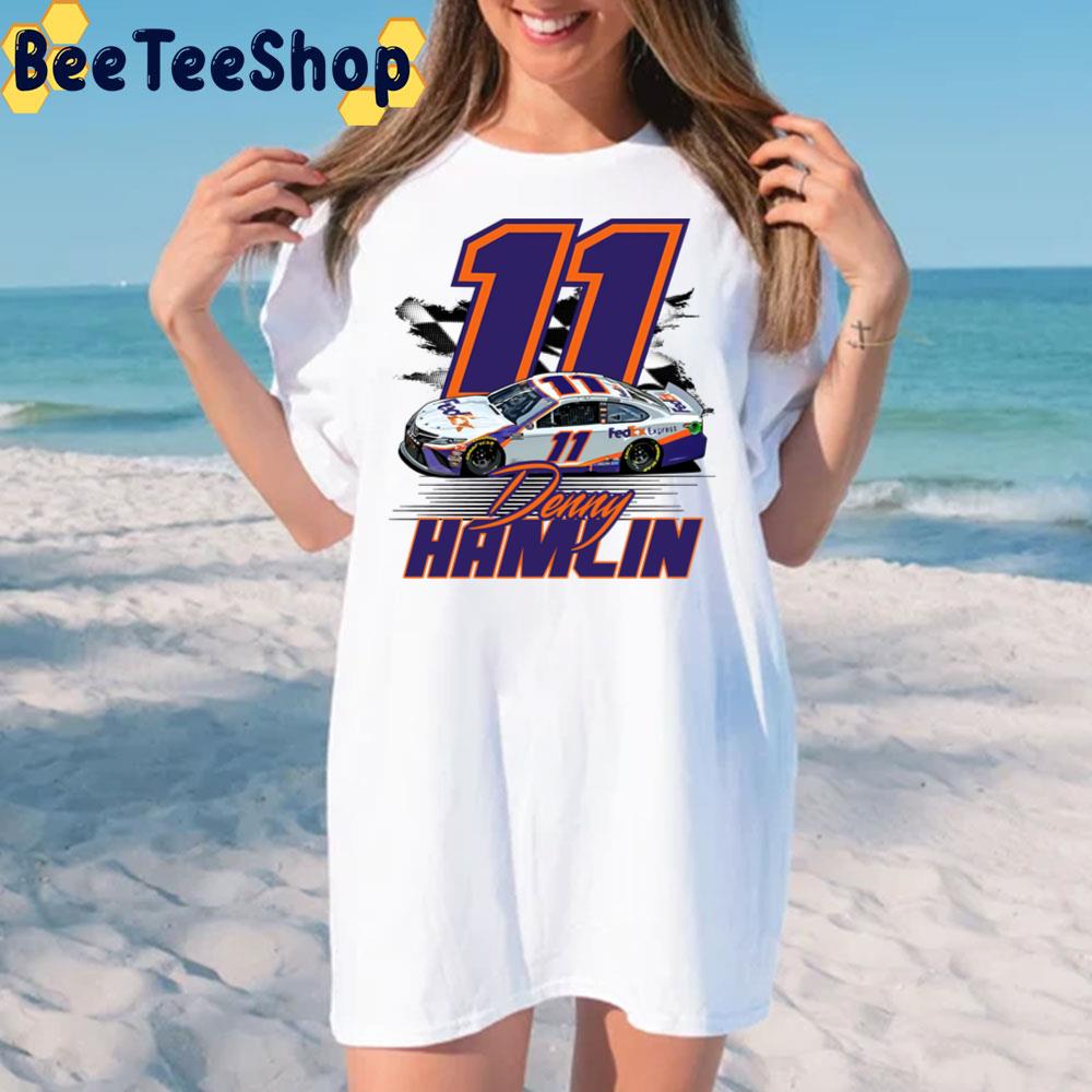 Denny Hamlin Nascar Driver Number Car Racing Unisex T-Shirt Denny Hamlin Nascar Driver Number Car Racing Unisex T-Shirt