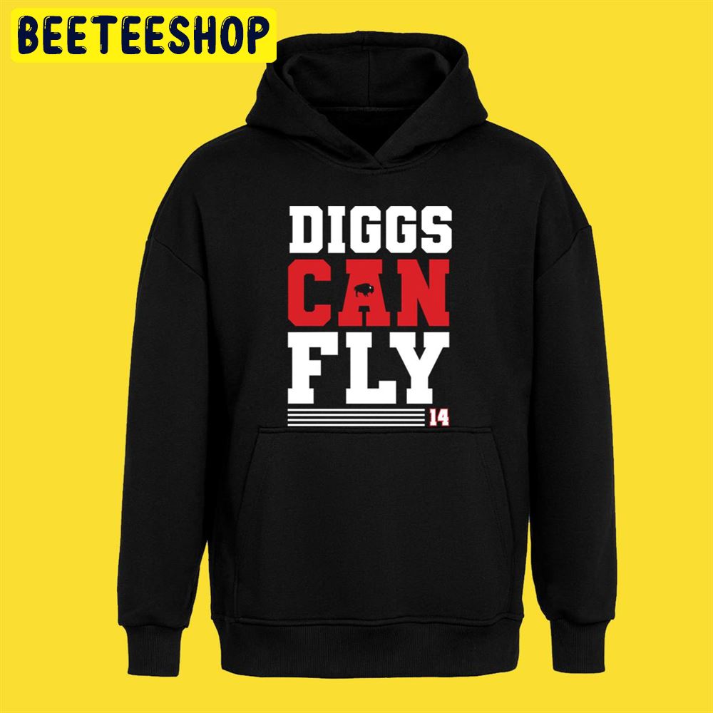 Diggs Can Fly Buffalo Football Unisex T-Shirt Diggs Can Fly Buffalo Football Unisex T-Shirt