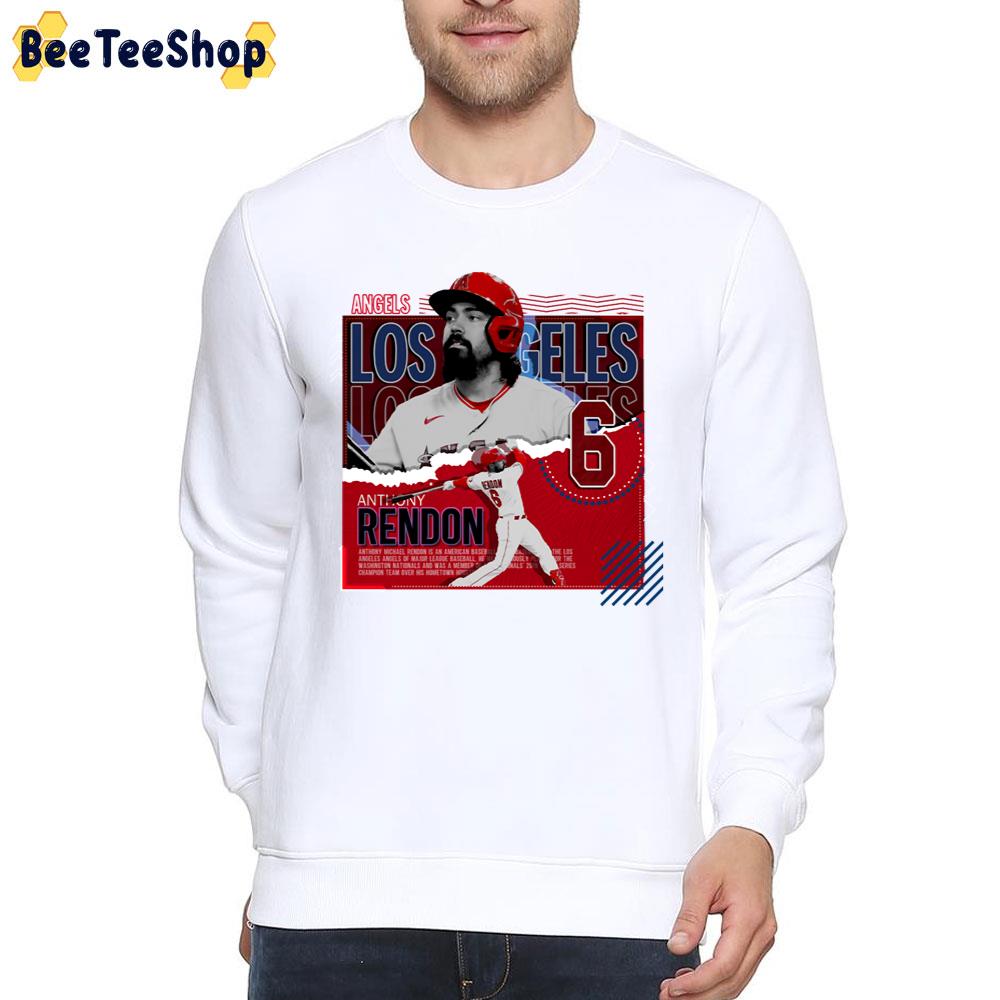 Digital Anthony Rendon Los Angeles Angels Baseball Unisex T-Shirt Digital Anthony Rendon Los Angeles Angels Baseball Unisex T-Shirt