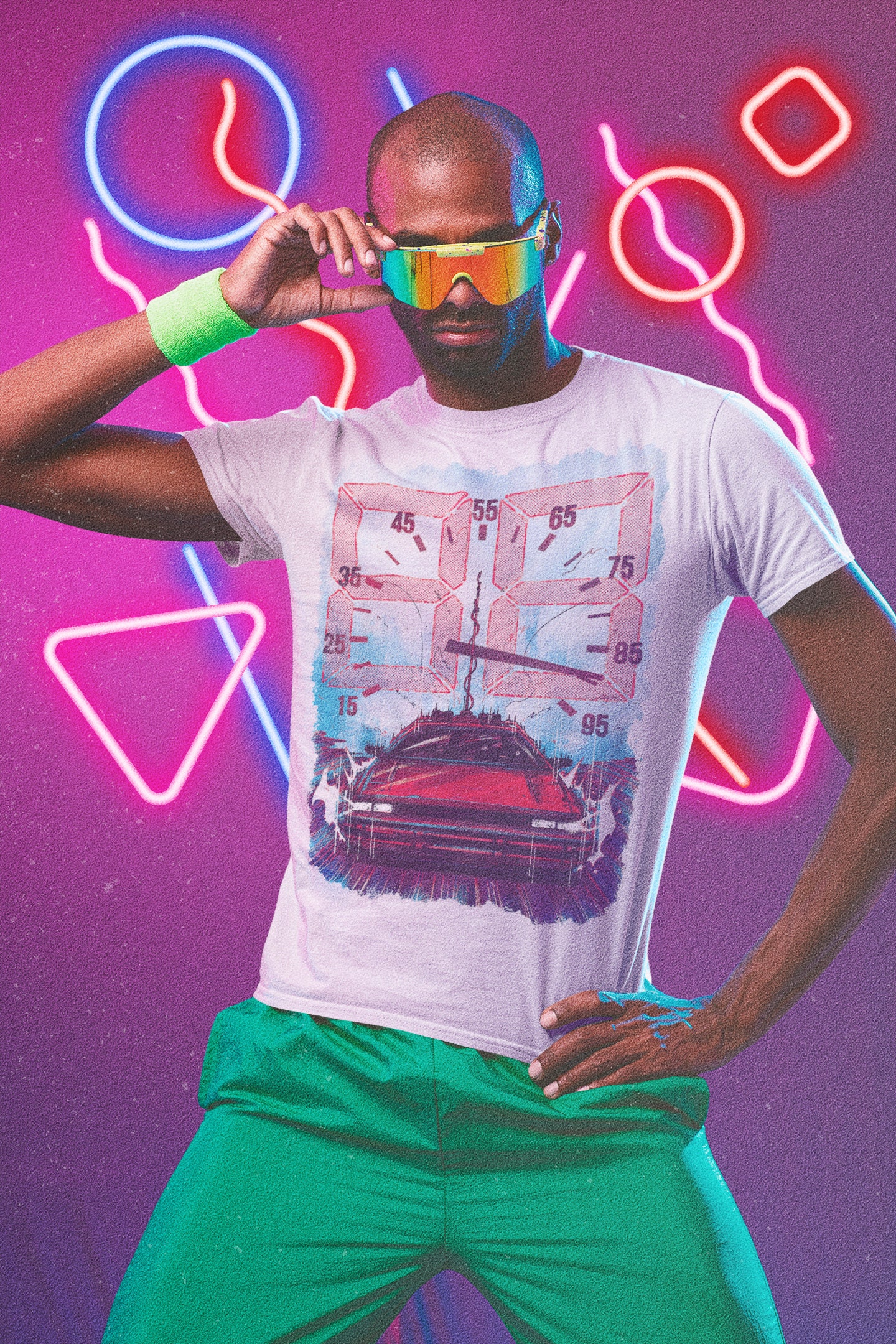 Digital Art Back To The Future Halloween Unisex T-Shirt Digital Art Back To The Future Halloween Unisex T-Shirt