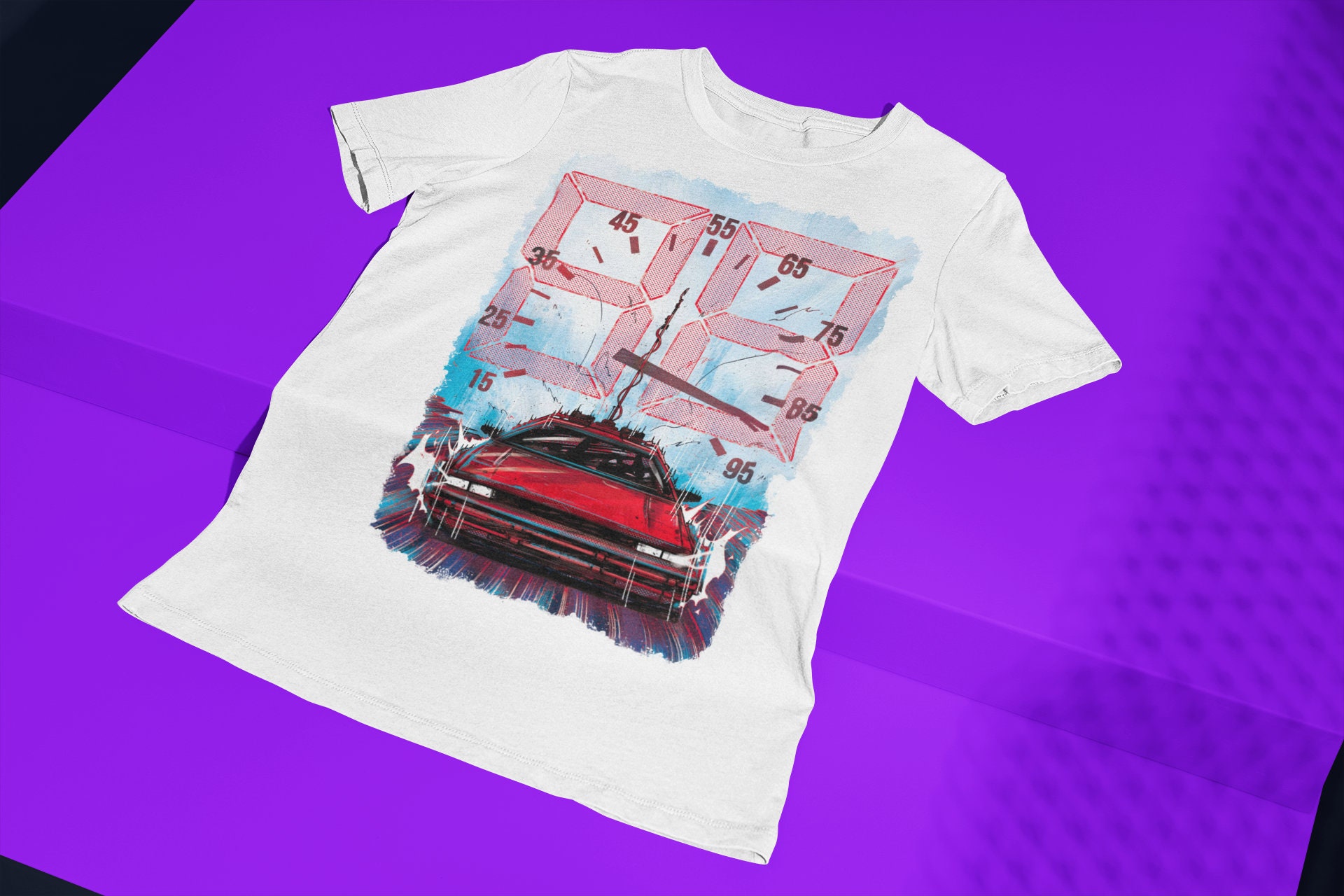 Digital Art Back To The Future Halloween Unisex T-Shirt Digital Art Back To The Future Halloween Unisex T-Shirt