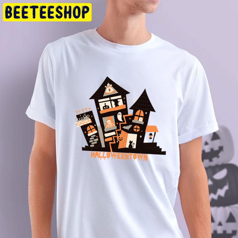 Digital Art Halloweentown Unisex T-Shirt Digital Art Halloweentown Unisex T-Shirt