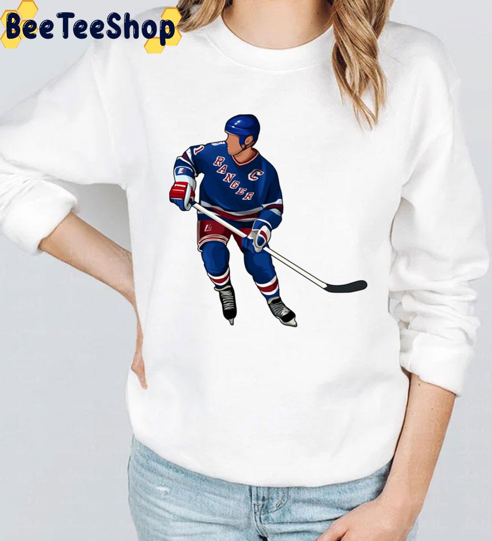 Digital Art Mark Messier Hockey Unisex T-Shirt Digital Art Mark Messier Hockey Unisex T-Shirt