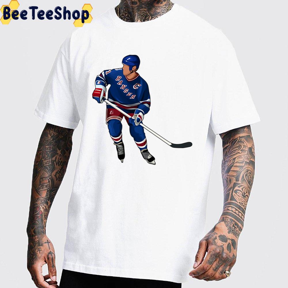 Digital Art Mark Messier Hockey Unisex T-Shirt Digital Art Mark Messier Hockey Unisex T-Shirt