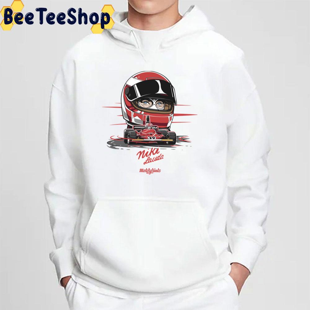 Digital Art Niki Lauda Racing Unisex T-Shirt Digital Art Niki Lauda Racing Unisex T-Shirt