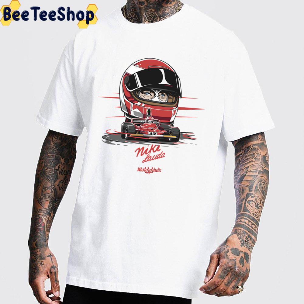 Digital Art Niki Lauda Racing Unisex T-Shirt Digital Art Niki Lauda Racing Unisex T-Shirt