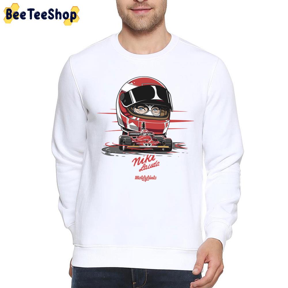 Digital Art Niki Lauda Racing Unisex T-Shirt Digital Art Niki Lauda Racing Unisex T-Shirt