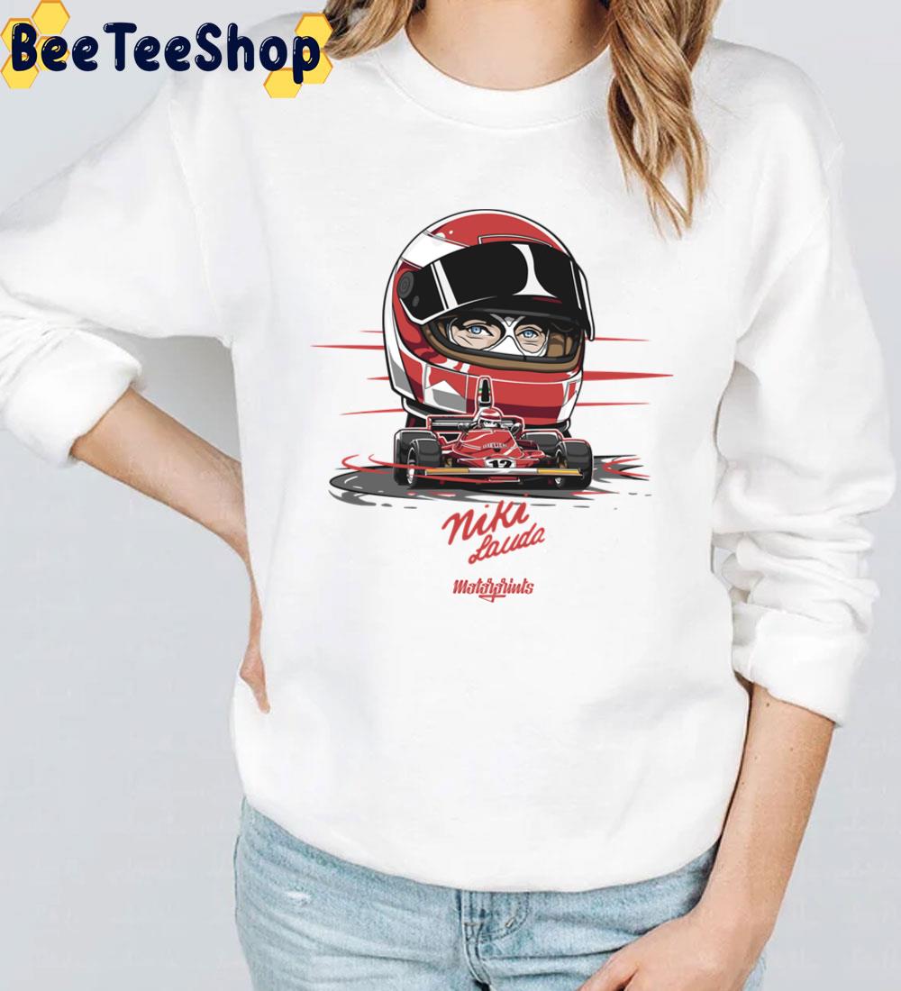Digital Art Niki Lauda Racing Unisex T-Shirt Digital Art Niki Lauda Racing Unisex T-Shirt
