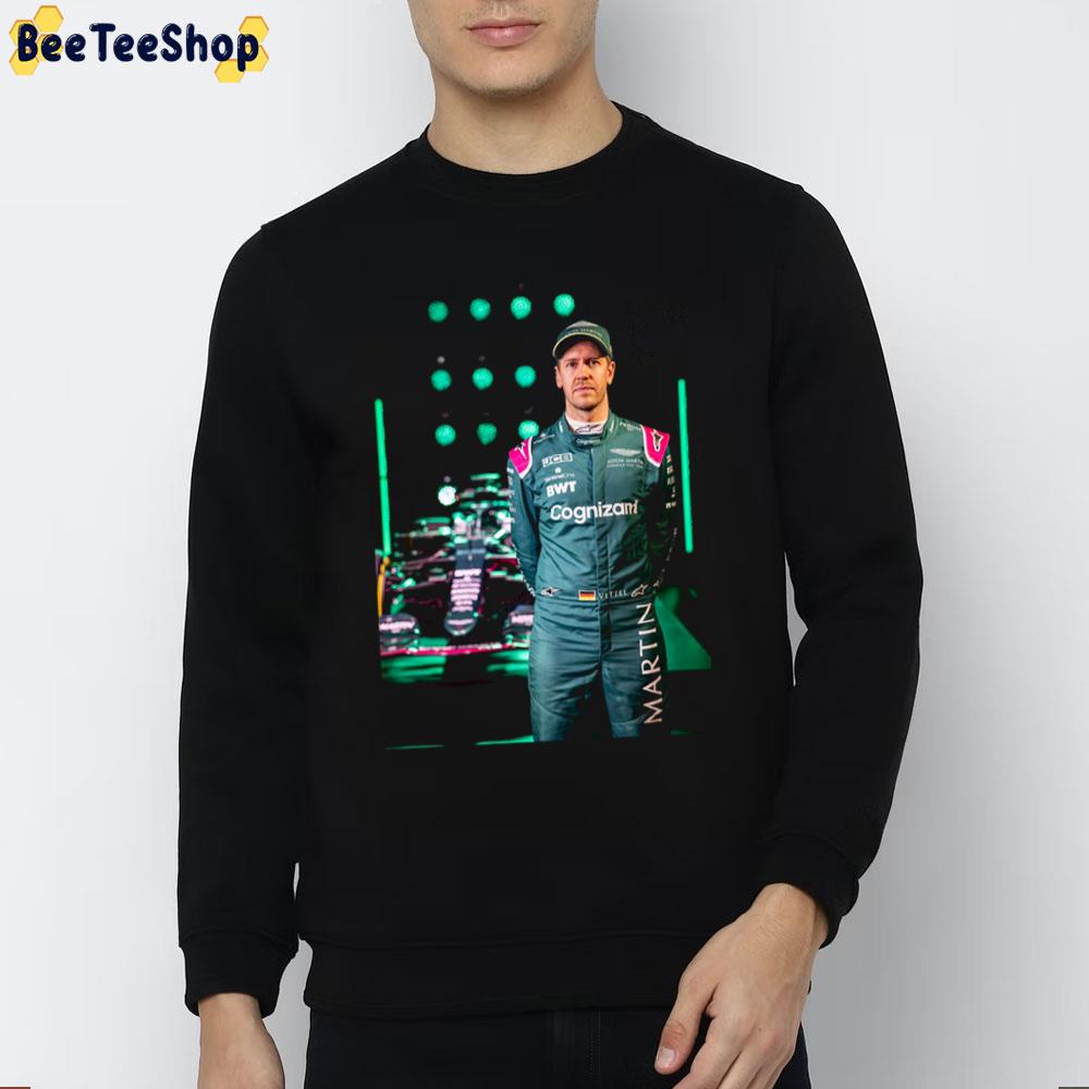 Digital Art Sebastian Vettel Aston Martin Sebastian Vettel Racing Unisex T-Shirt Digital Art Sebastian Vettel Aston Martin Sebastian Vettel Racing Unisex T-Shirt