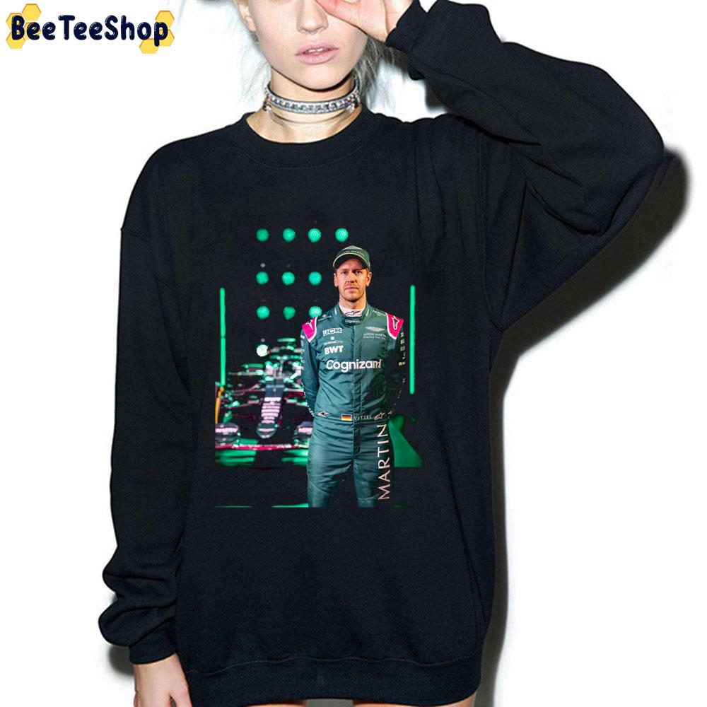 Digital Art Sebastian Vettel Aston Martin Sebastian Vettel Racing Unisex T-Shirt Digital Art Sebastian Vettel Aston Martin Sebastian Vettel Racing Unisex T-Shirt