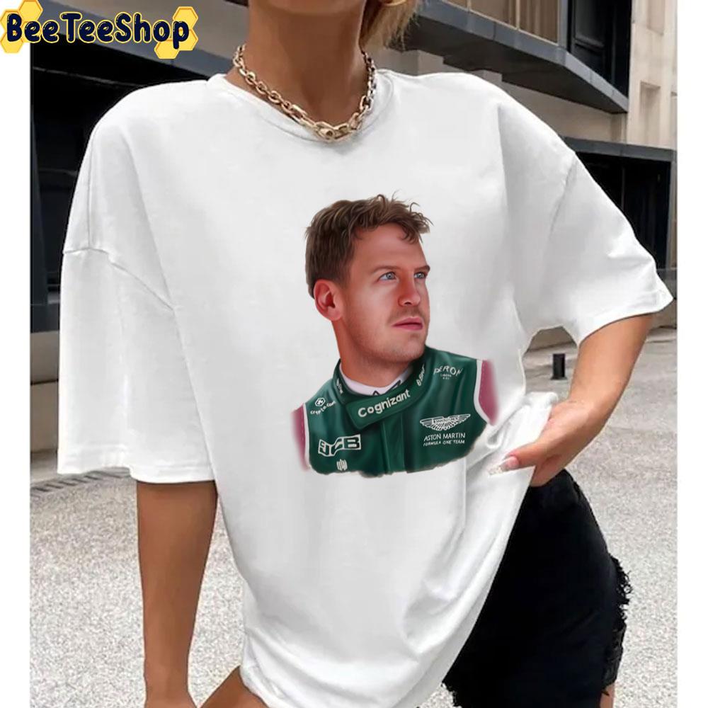 Digital Art Sebastian Vettel Unisex T-Shirt Digital Art Sebastian Vettel Unisex T-Shirt