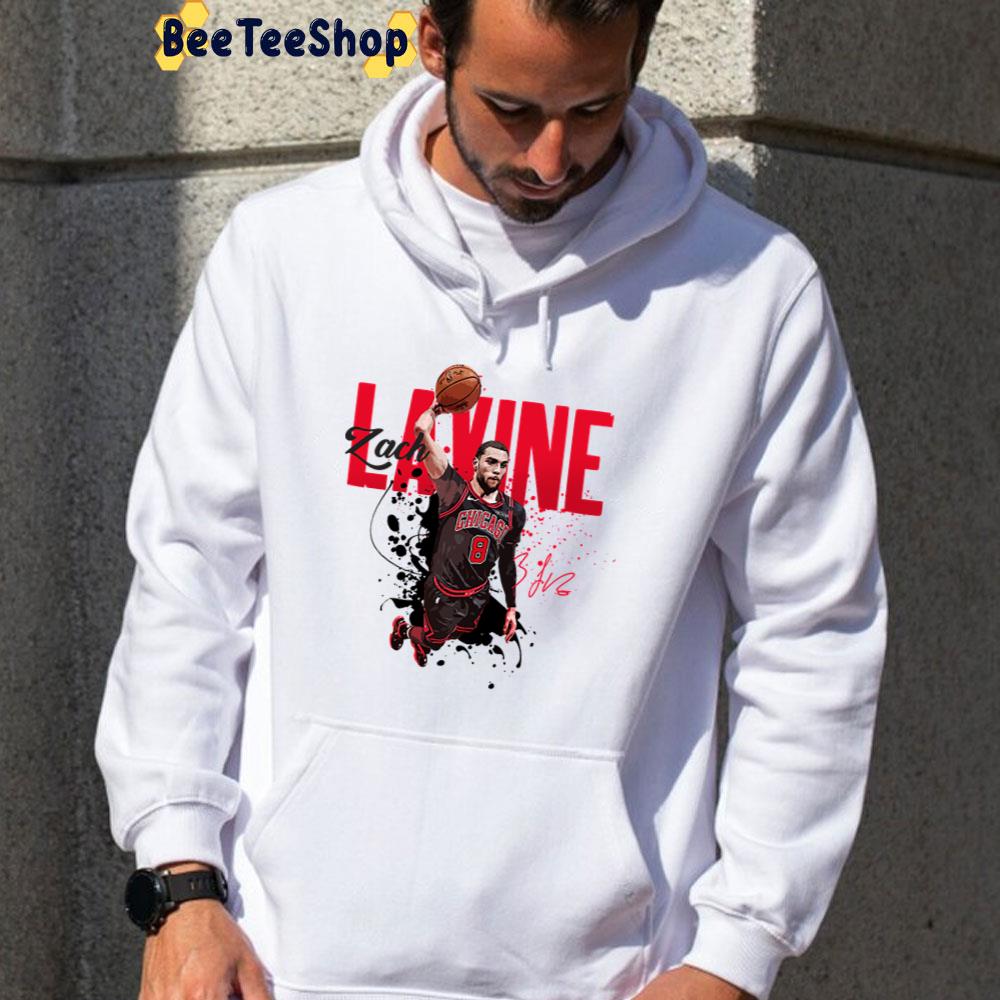 Digital Zach Lavine Signature Chicago Bulls Basketball Unisex T-Shirt Digital Zach Lavine Signature Chicago Bulls Basketball Unisex T-Shirt