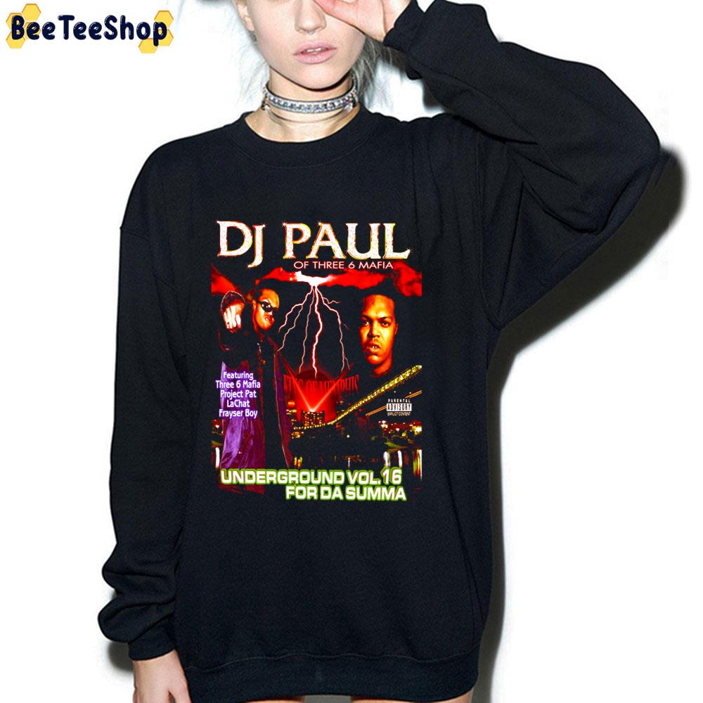Dj Paul Of Three Six Mafia Unisex T-Shirt Dj Paul Of Three Six Mafia Unisex T-Shirt
