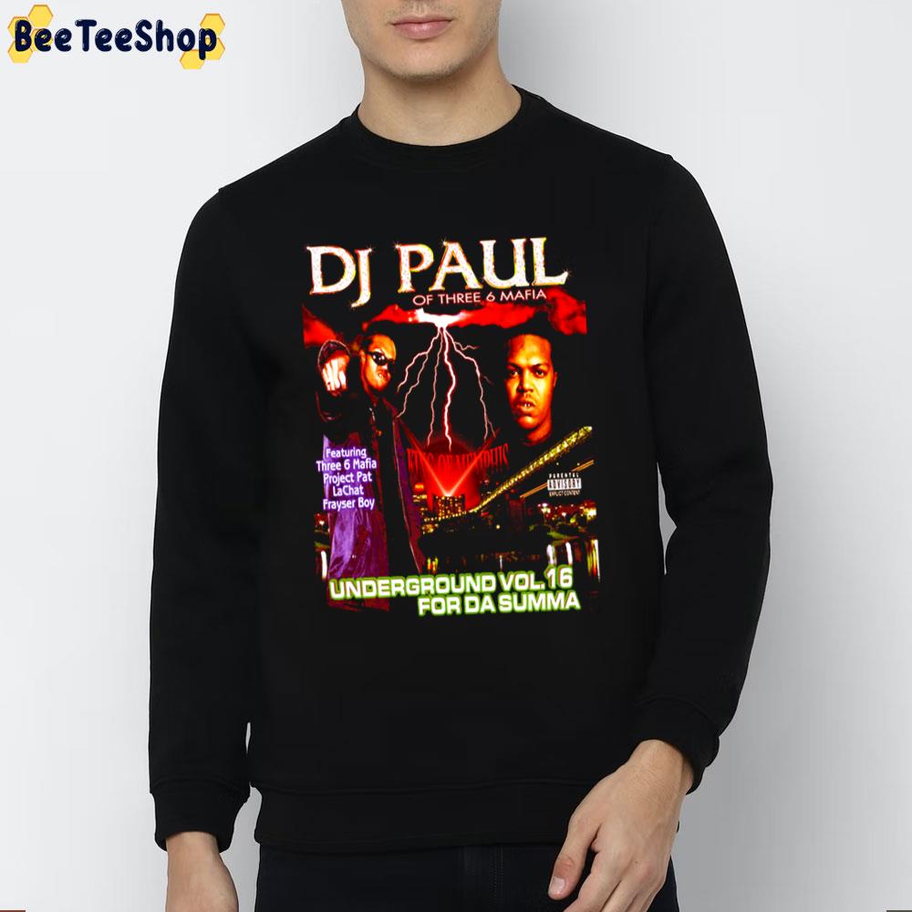 Dj Paul Of Three Six Mafia Unisex T-Shirt Dj Paul Of Three Six Mafia Unisex T-Shirt