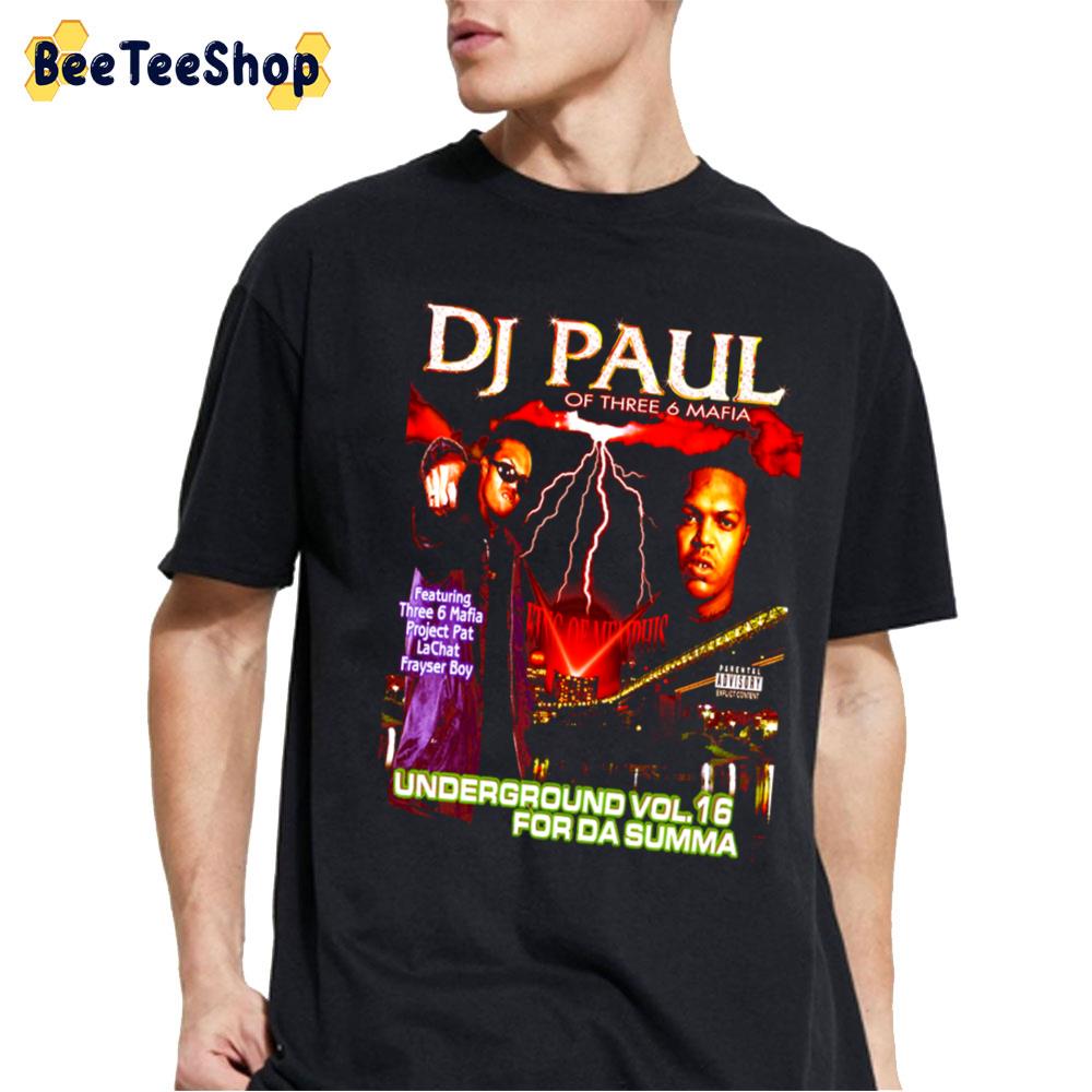 Dj Paul Of Three Six Mafia Unisex T-Shirt Dj Paul Of Three Six Mafia Unisex T-Shirt