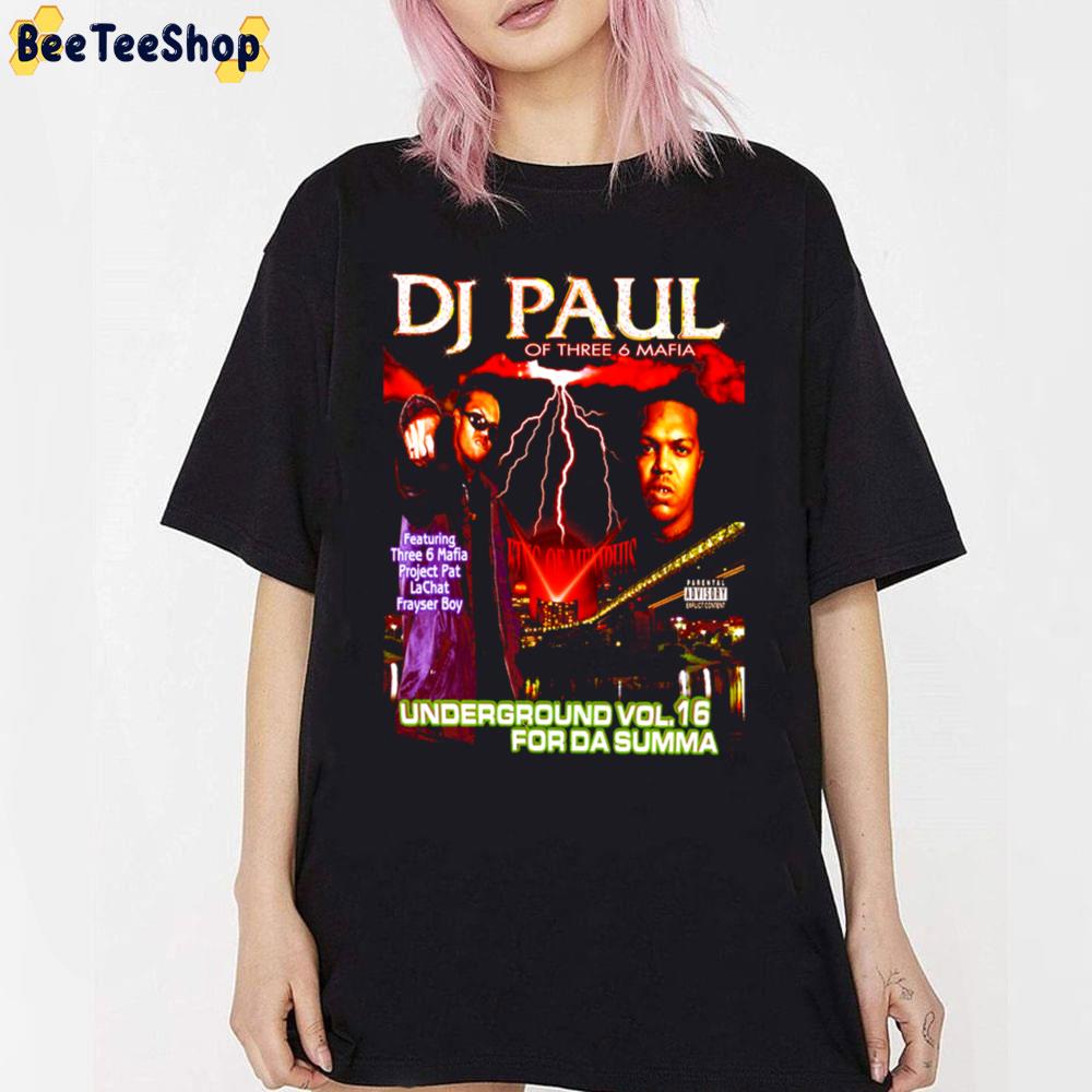 Dj Paul Of Three Six Mafia Unisex T-Shirt Dj Paul Of Three Six Mafia Unisex T-Shirt