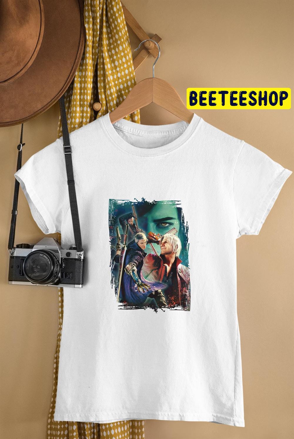 Dmc 5 Original Cover Game Unisex T-Shirt Dmc 5 Original Cover Game Unisex T-Shirt