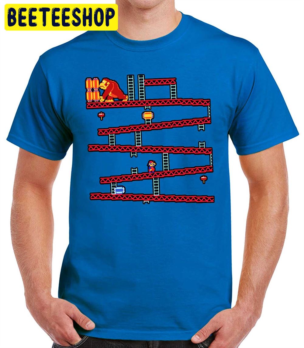 Donkey Kong Arcade Game Retro Unisex T-Shirt Donkey Kong Arcade Game Retro Unisex T-Shirt