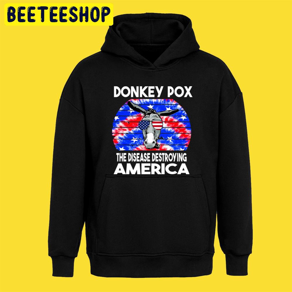 Donkey Pox The Disease Destroying America Retro Art Unisex T-Shirt Donkey Pox The Disease Destroying America Retro Art Unisex T-Shirt