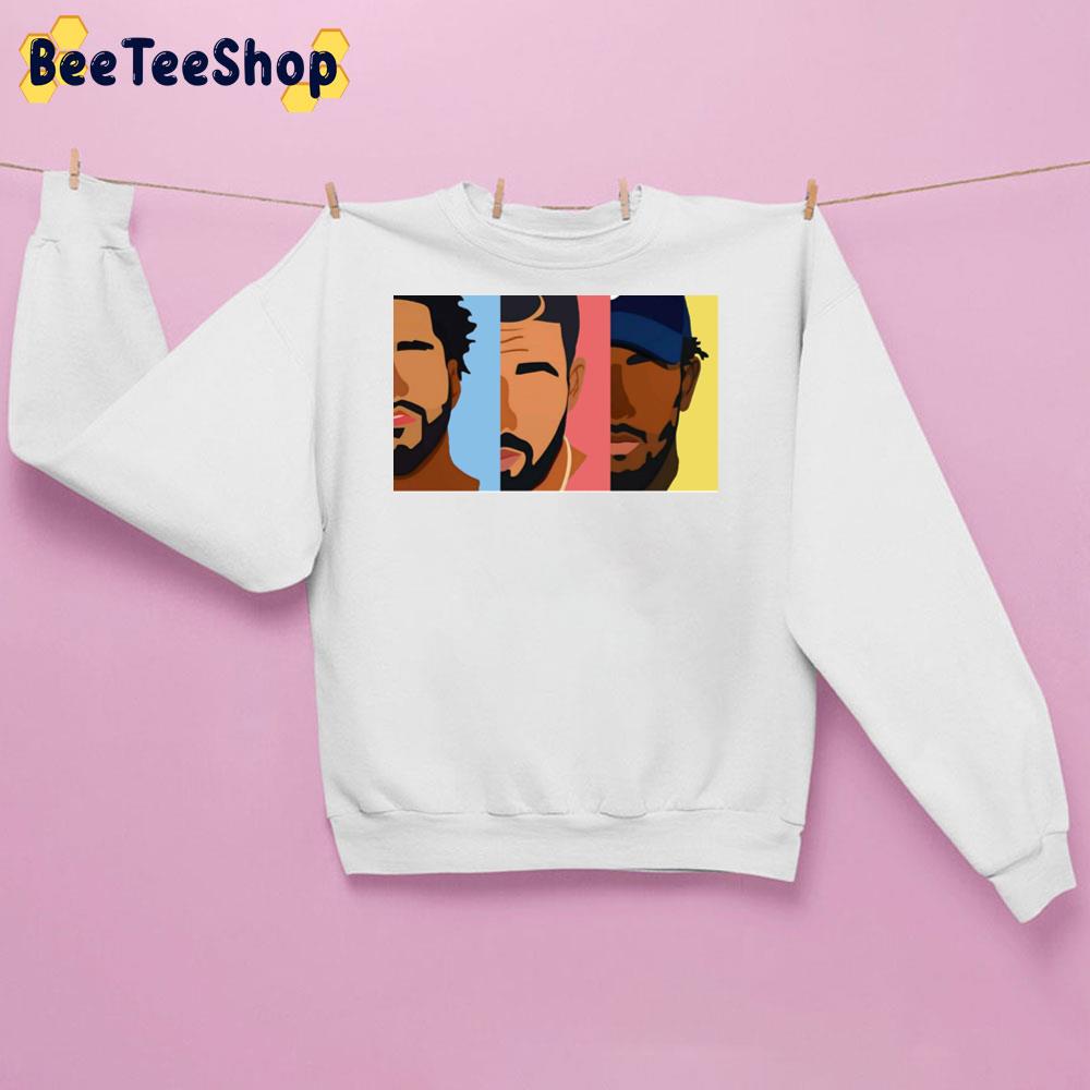 Drake J Cole Kendrick Lamar Rapper Unisex Sweatshirt Drake J Cole Kendrick Lamar Rapper Unisex Sweatshirt