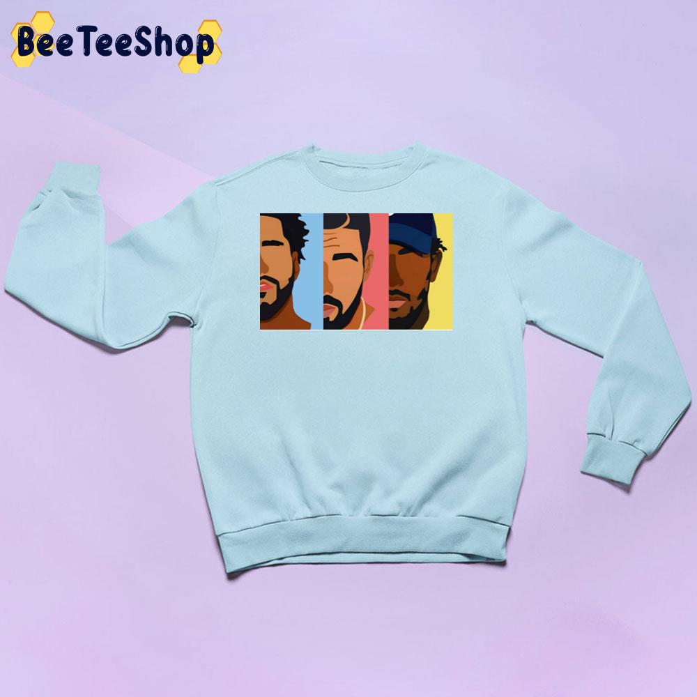 Drake J Cole Kendrick Lamar Rapper Unisex Sweatshirt Drake J Cole Kendrick Lamar Rapper Unisex Sweatshirt