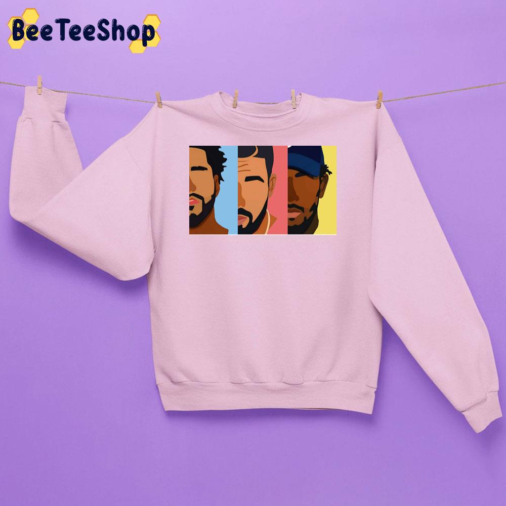 Drake J Cole Kendrick Lamar Rapper Unisex Sweatshirt Drake J Cole Kendrick Lamar Rapper Unisex Sweatshirt