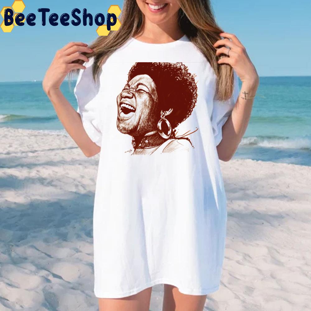 Draw Art Aretha Franklin Unisex T-Shirt Draw Art Aretha Franklin Unisex T-Shirt