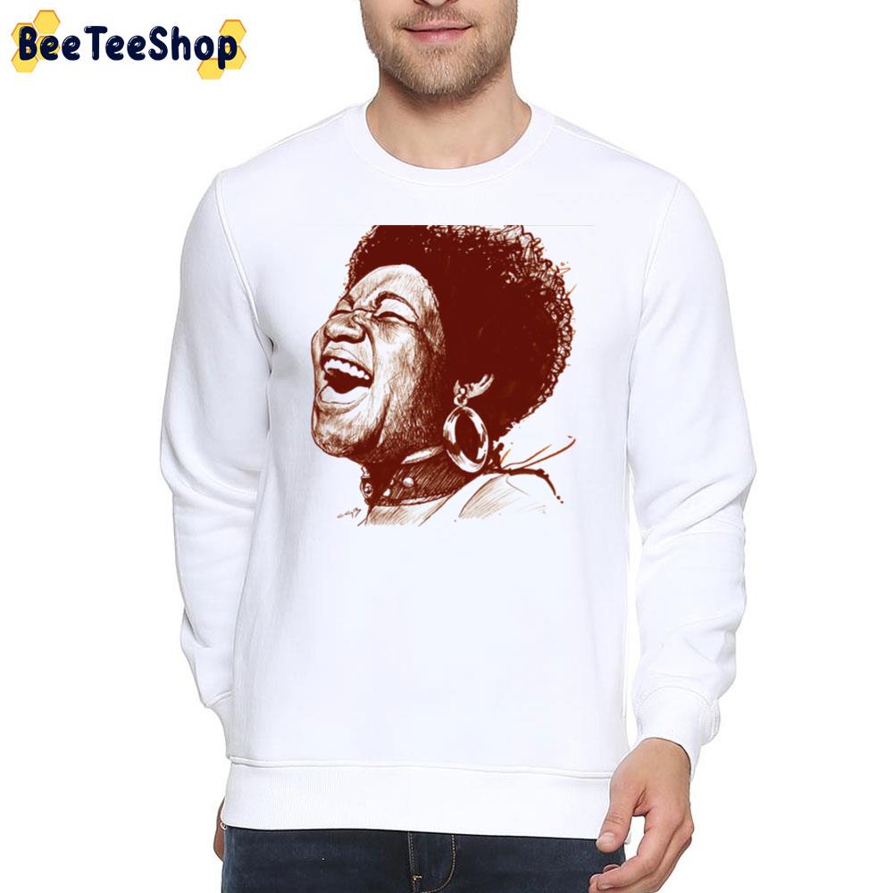 Draw Art Aretha Franklin Unisex T-Shirt Draw Art Aretha Franklin Unisex T-Shirt