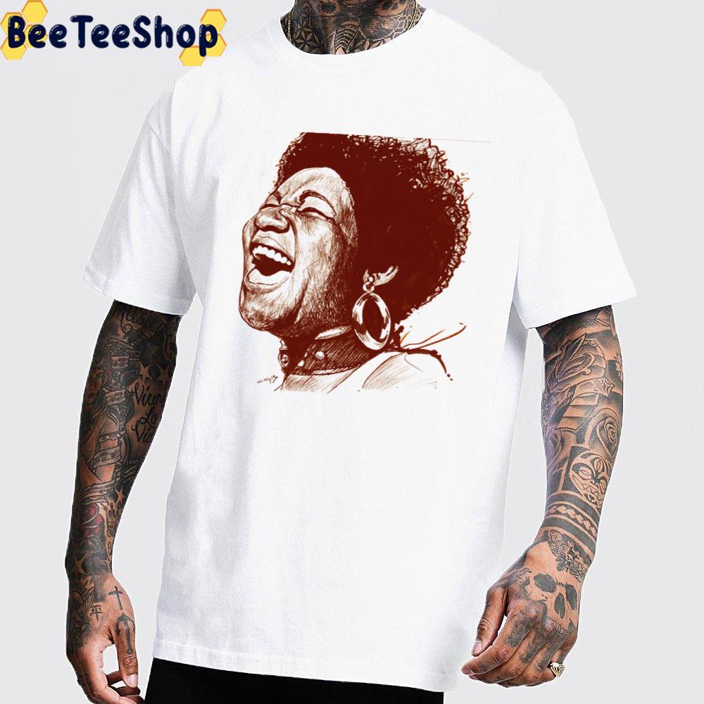 Draw Art Aretha Franklin Unisex T-Shirt Draw Art Aretha Franklin Unisex T-Shirt
