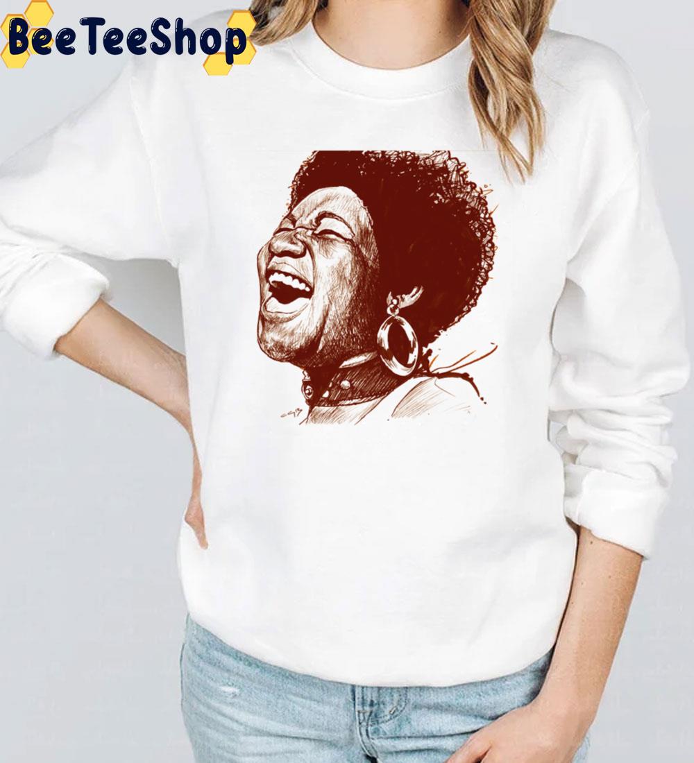 Draw Art Aretha Franklin Unisex T-Shirt Draw Art Aretha Franklin Unisex T-Shirt