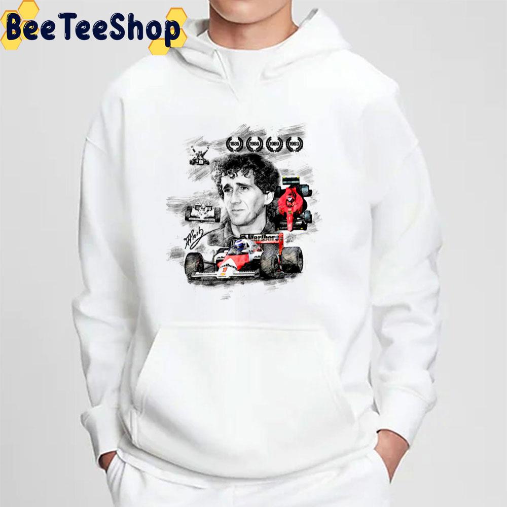 Drawing Art Alain Prost Racing Unisex T-Shirt Drawing Art Alain Prost Racing Unisex T-Shirt