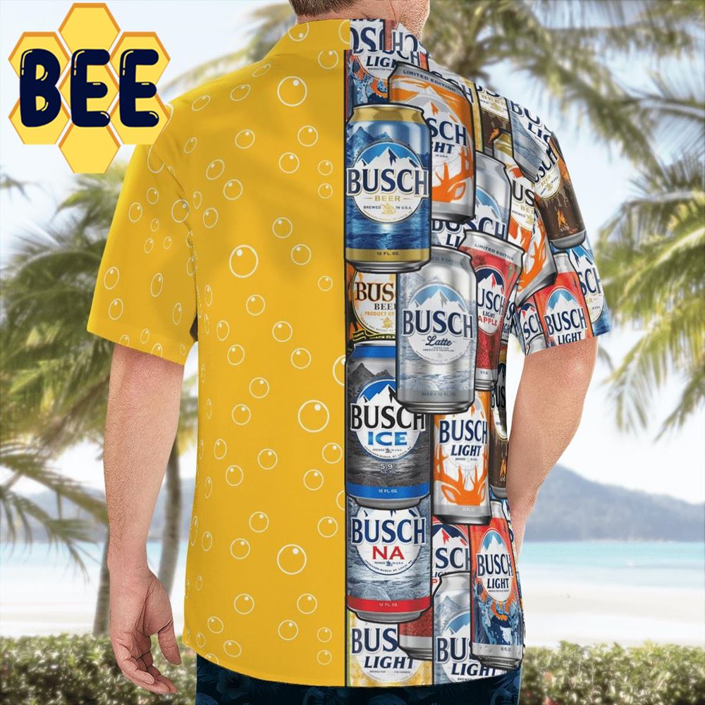 Drink More Busch Light Beer Hawaiian Shirt Drink More Busch Light Beer Hawaiian Shirt
