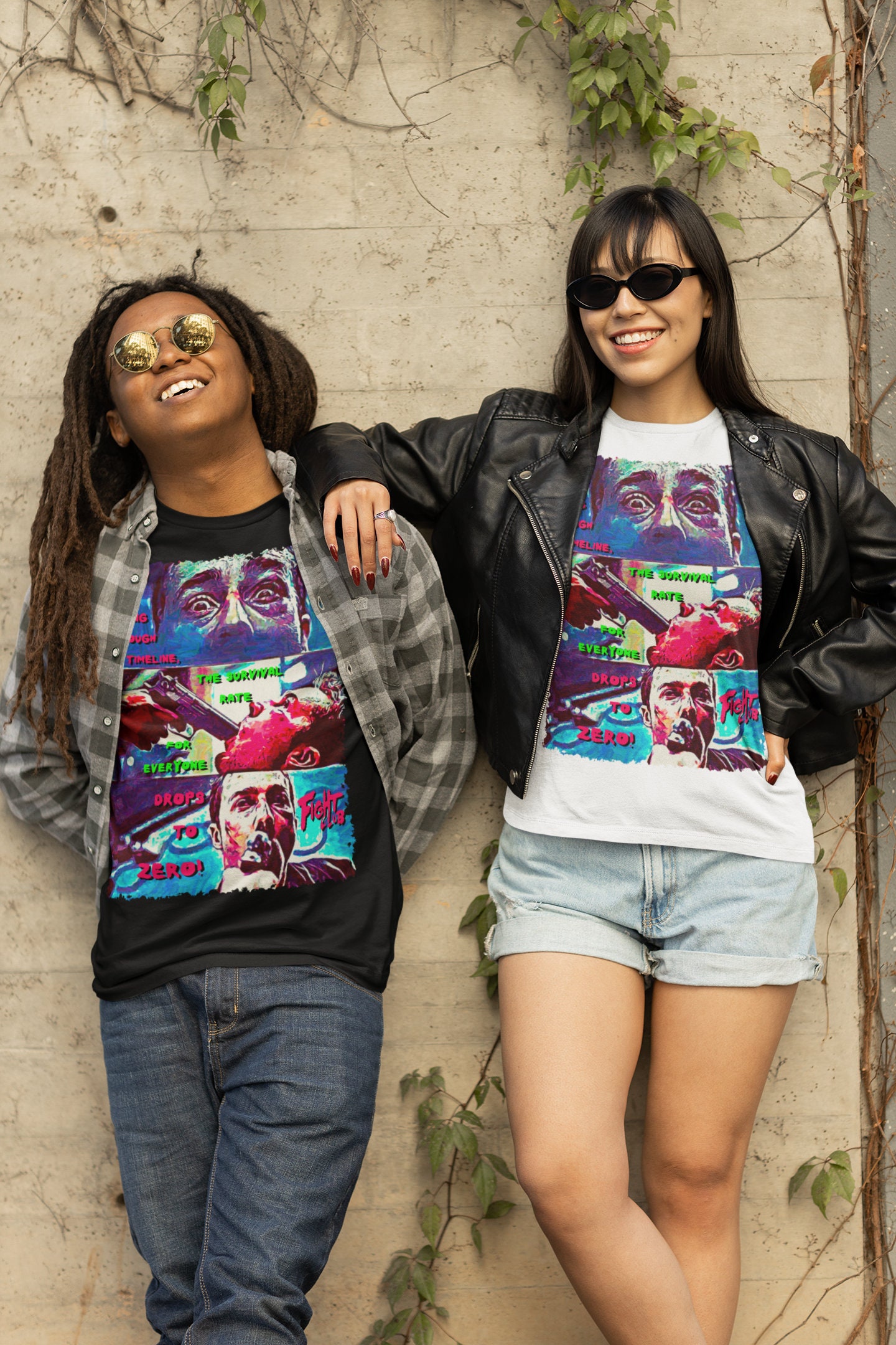 Drops To Zero Fight Club Halloween Unisex T-Shirt Drops To Zero Fight Club Halloween Unisex T-Shirt