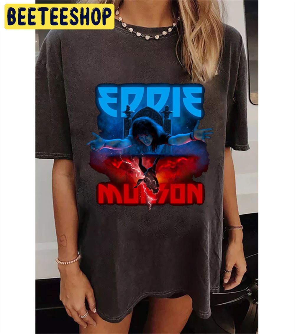Eddie Munson 90's Retro Stranger Things 4 Unisex T-Shirt Eddie Munson 90's Retro Stranger Things 4 Unisex T-Shirt