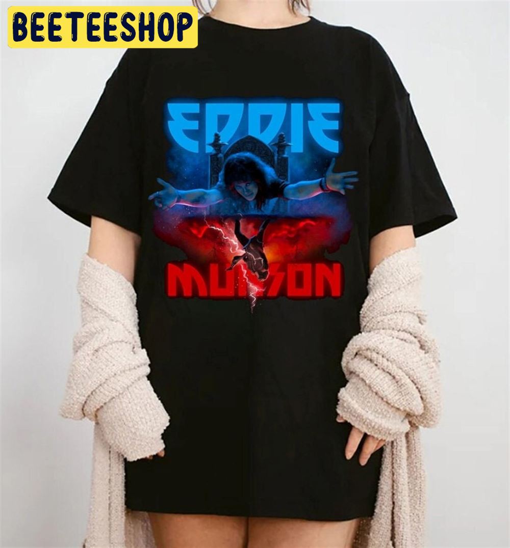 Eddie Munson 90's Retro Stranger Things 4 Unisex T-Shirt Eddie Munson 90's Retro Stranger Things 4 Unisex T-Shirt