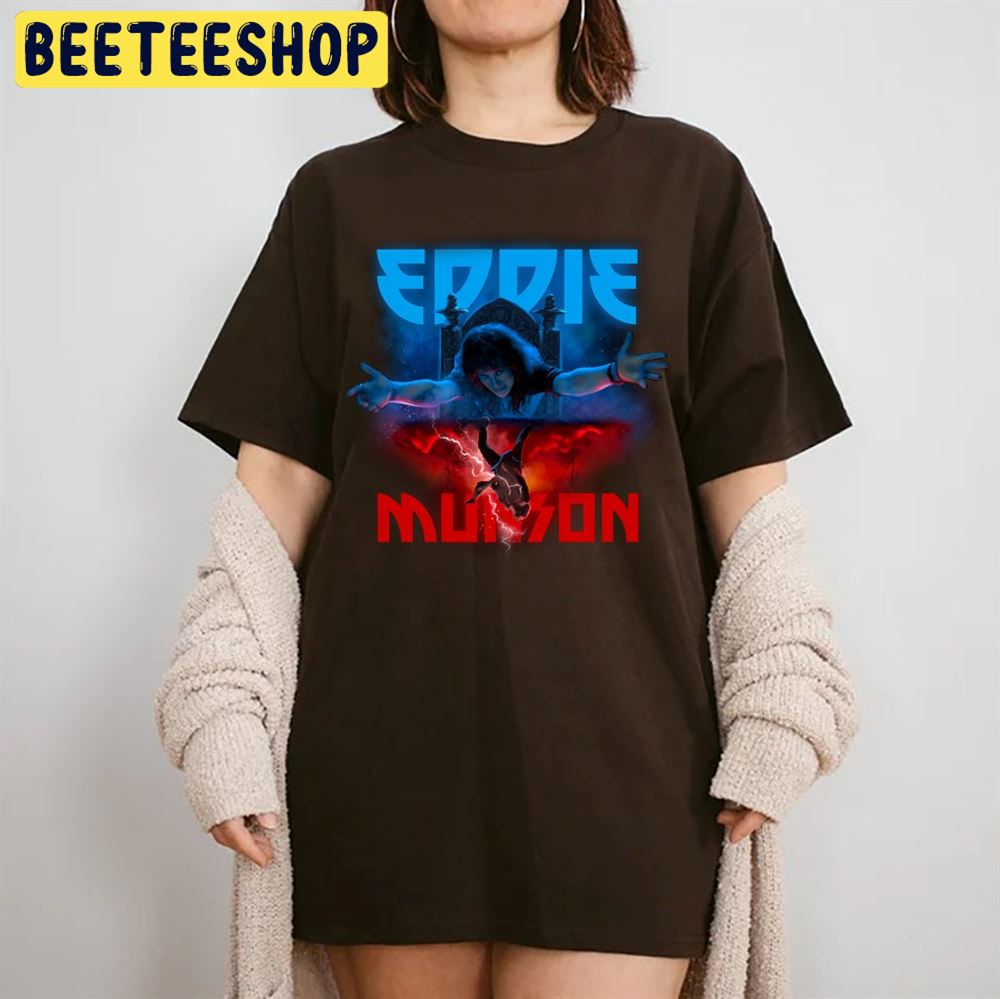 Eddie Munson 90's Retro Stranger Things 4 Unisex T-Shirt Eddie Munson 90's Retro Stranger Things 4 Unisex T-Shirt