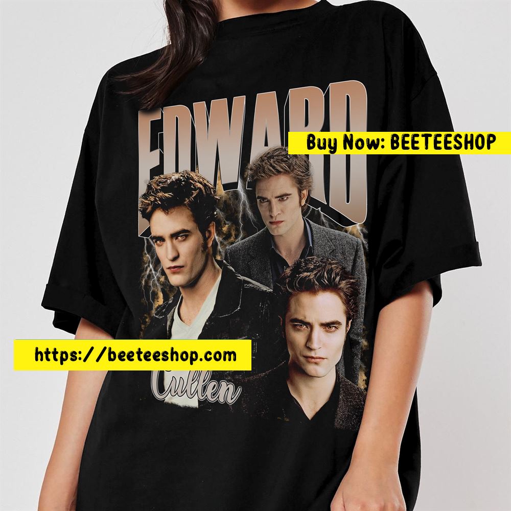Edward Cullen Movies The Twilight Saga New Moon Vintage Unisex T-Shirt Edward Cullen Movies The Twilight Saga New Moon Vintage Unisex T-Shirt