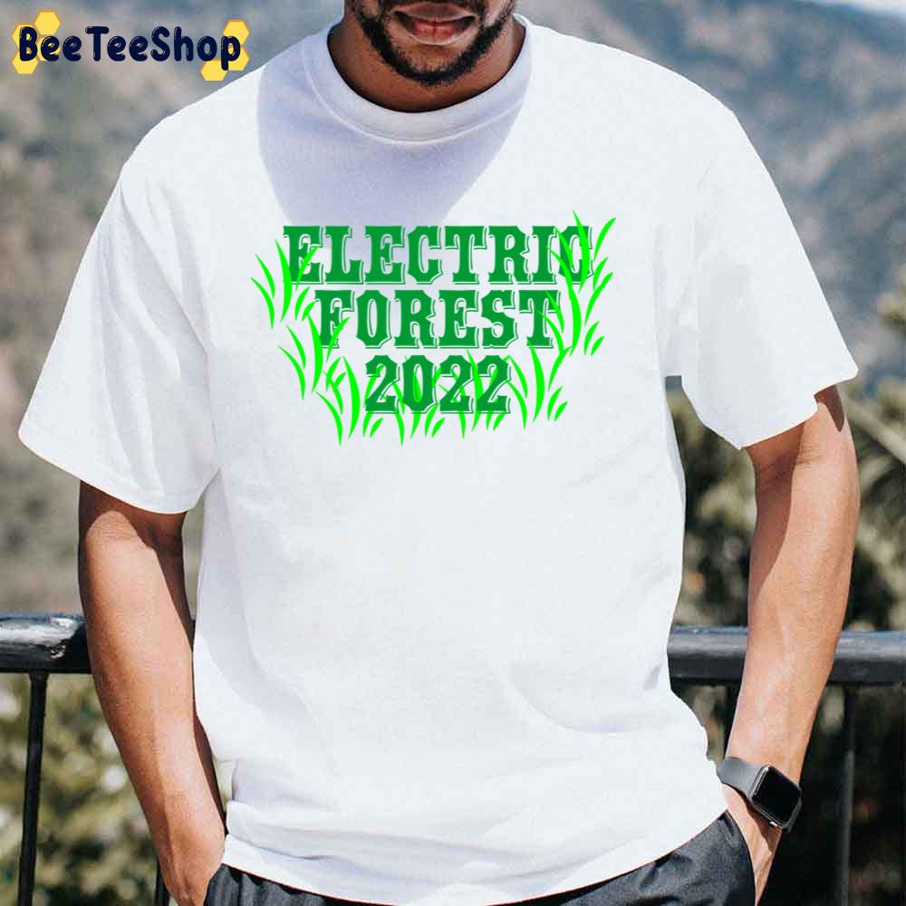 Electric Forest Festival 2022 Green Art Unisex T-Shirt Electric Forest Festival 2022 Green Art Unisex T-Shirt