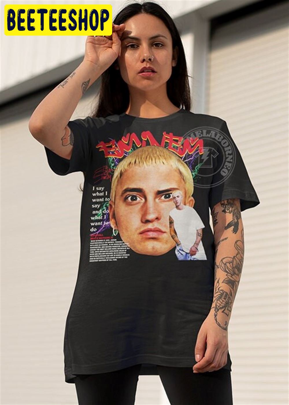 Eminem The Real Slim Shady Rap Retro Vintage Unisex T-Shirt Eminem The Real Slim Shady Rap Retro Vintage Unisex T-Shirt